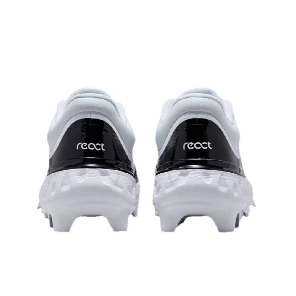 NIKE ALPHA HUARACHE ELITE 4 LOW MCS BASEBALL CLEATS WHITE Size 10.5 [FD6255-101] - Picture 5 of 8